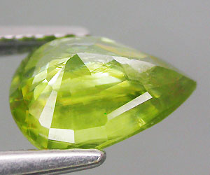 Esfena natural genuina rara de lujo de 1,05 ct (titanita) - 3