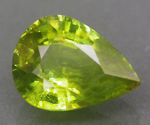 Esfena natural genuina rara de lujo de 1,05 ct (titanita) - 4