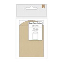 American Crafts Mini Bags Kraft, Set of 25