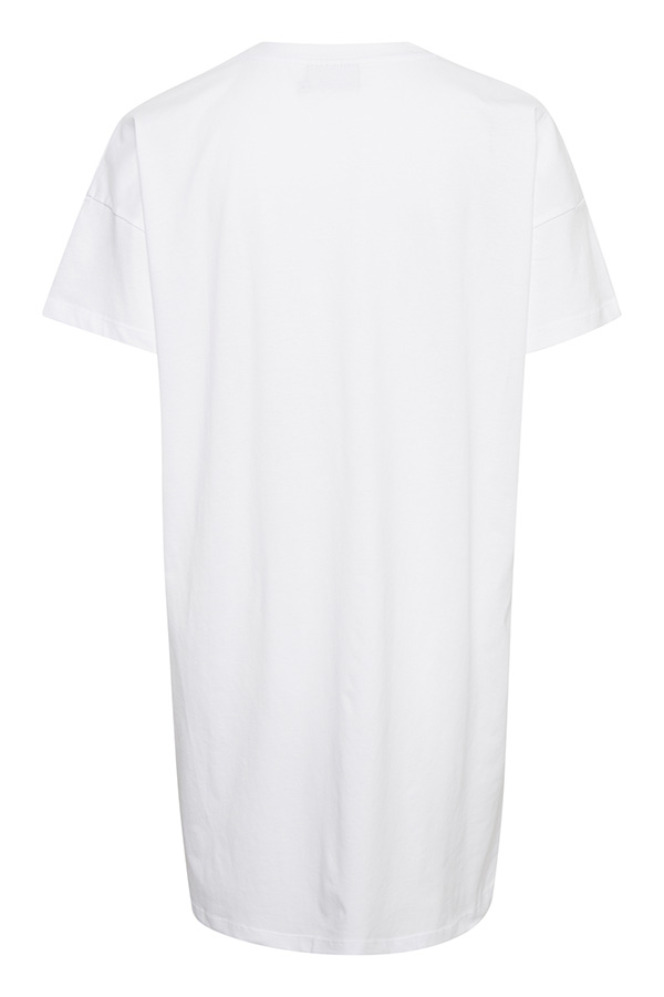 Kaffe - Ziama Long T-shirt Optical White - 6
