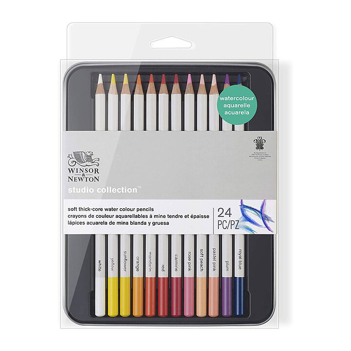 Winsor & Newton Water Colour Pencils - Studio Collection 24