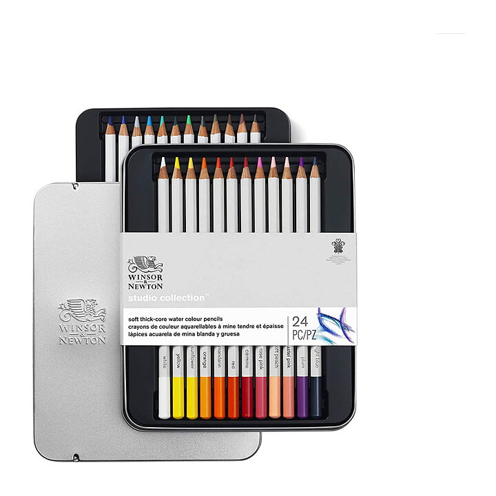 Winsor & Newton Water Colour Pencils - Studio Collection 24
