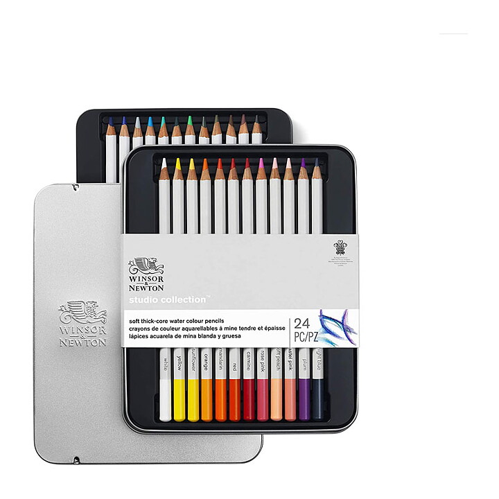 Winsor & Newton Water Colour Pencils - Studio Collection 24