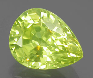 Esfena genuina hermosa y espumosa de lujo de 1,07 ct (titanita) - 2