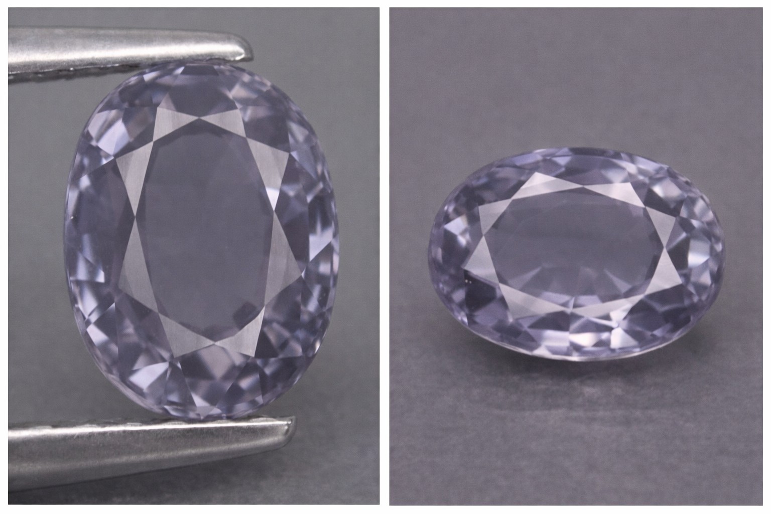Piedra preciosa de espinela púrpura azul superior extremadamente rara de 1,54 ct