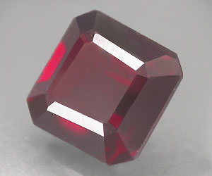 Piedra preciosa de espinela roja genuina natural rara de 1,31 ct - 2