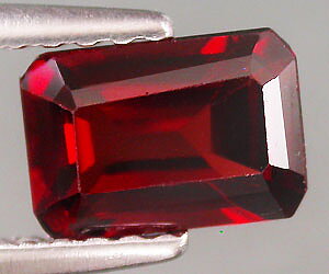 Piedra preciosa de espinela roja genuina natural muy rara de 1,05 ct