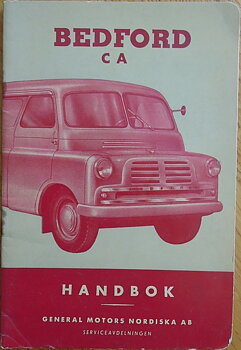 1953 Bedford CA Handbok