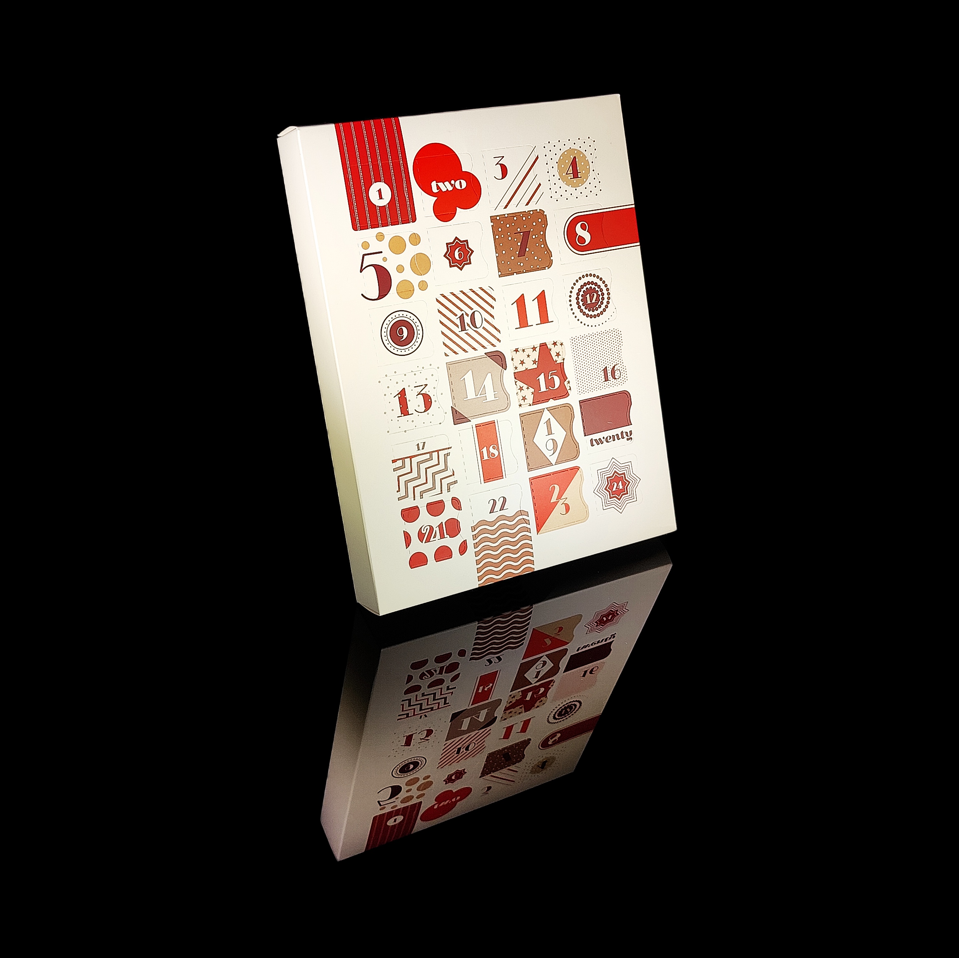 Julekalender premium, Art Deco