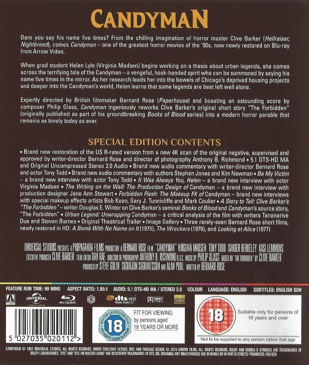 Candyman (ej svensk text) (Blu-ray) - 2