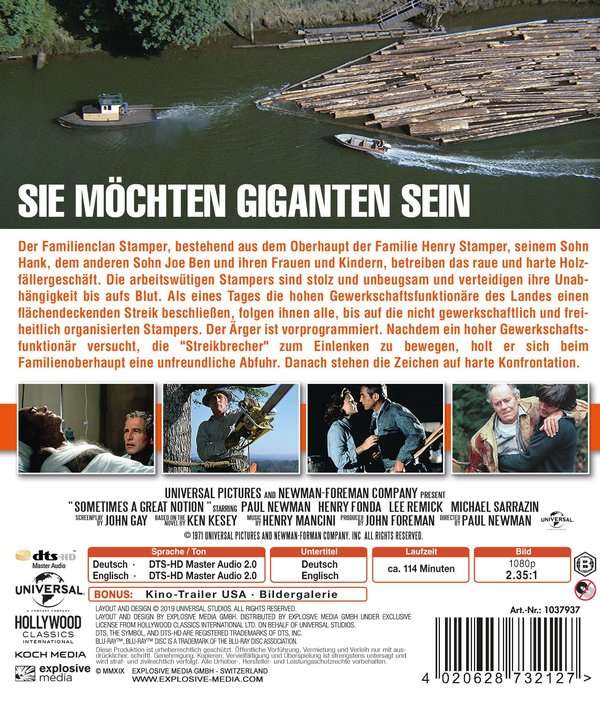 Sometimes A Great Notion (ej svensk text) (Blu-ray) - 2