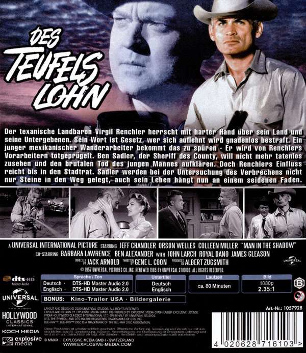 Man In the Shadow (ej svensk text) (Blu-ray) - 2