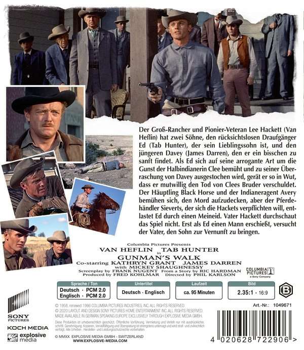 Gunman's Walk (ej svensk text) (Blu-ray) - 2
