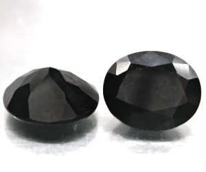 Espinelas negras a juego de 12x10 mm perfectas para pendientes - 3