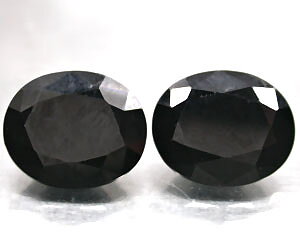 Espinelas negras a juego de 12x10 mm perfectas para pendientes