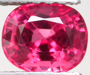 0.87 ct Super hermosa espinela roja muy rara de primera calidad