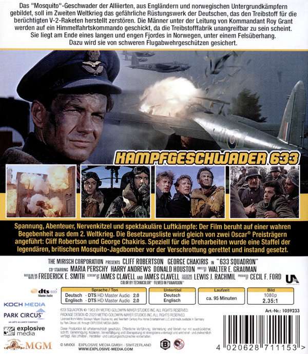 633 Squadron (ej svensk text) (Blu-ray) - 2