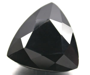 Espinela negra natural grande y lujosa de 9,17 quilates