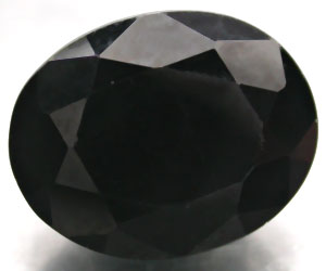 Piedra preciosa de espinela negra natural de lujo grande de 7,63 ct - 3
