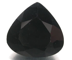 Piedra de repuesto fina de espinela negra genuina de 7,85 ct para diamante