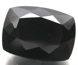 Espinela negra de 8,39 ct piedra de reemplazo perfecta para diamante