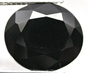 Espinela negra de 8,27 ct piedra de reemplazo perfecta para diamante