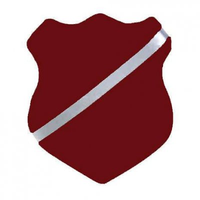 Märkessköld/märkestavla Röd - Robetoy