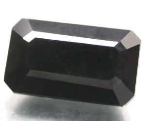 Espinela negra natural grande de lujo de 8,51 ct - 3