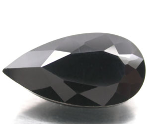 Piedra preciosa de espinela negra natural perfecta grande de 7,87 ct