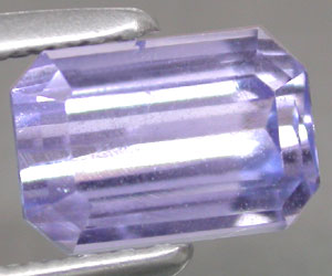 Piedra preciosa de tanzanita natural genuina rara de 1,16 ct