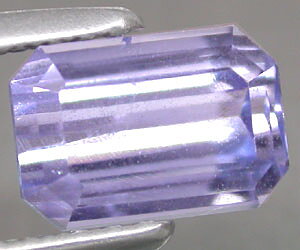 Piedra preciosa de tanzanita natural genuina rara de 1,16 ct