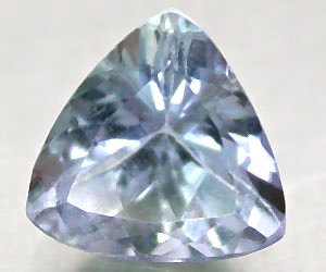 Lujoso corte trilliante garantizado tanzanita natural genuina
