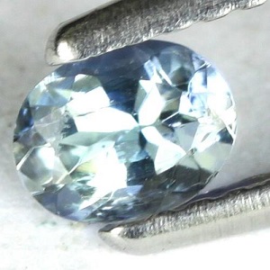Piedra preciosa de tanzanita natural genuina ovalada muy rara de 0,34 ct - 3