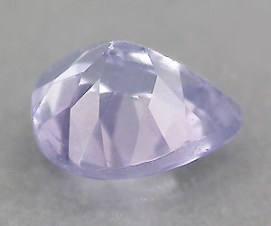 Lujosa piedra preciosa de tanzanita natural genuina rara en forma de gota - 2