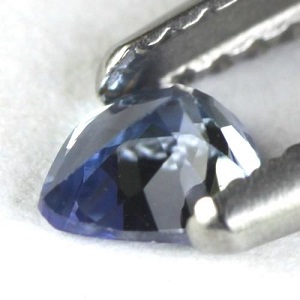 Encantadora hermosa piedra preciosa de tanzanita genuina natural inusual en forma de gota - 2