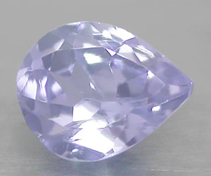 Piedra preciosa de tanzanita natural genuina rara de lujo en forma de gota - 3