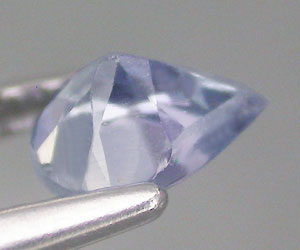 Piedra preciosa de tanzanita natural genuina rara en forma de gota muy hermosa - 2