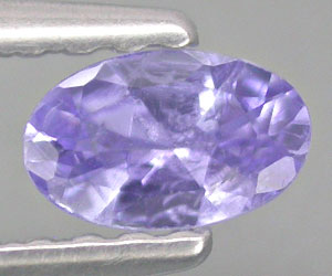 Súper hermosa piedra preciosa de tanzanita natural genuina de corte ovalado inusual