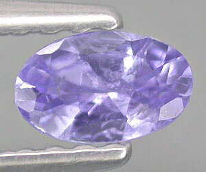Súper hermosa piedra preciosa de tanzanita natural genuina de corte ovalado inusual