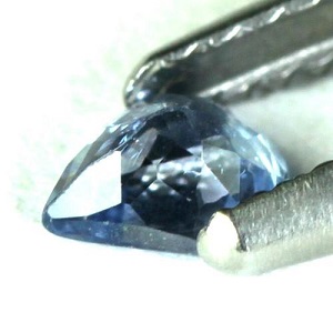 Encantadora hermosa piedra preciosa de tanzanita natural genuina rara en forma de gota - 2