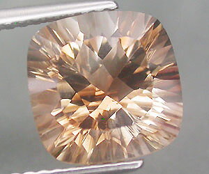 Piedra preciosa de topacio imperial natural raro de lujo de 4,29 quilates