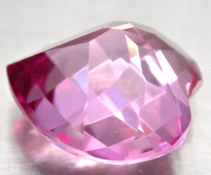 Topacio rosa natural con brillo superior hermoso grande de 6,15 ct - 2
