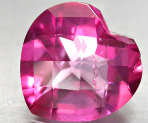 Topacio rosa natural con brillo superior hermoso grande de 6,15 ct
