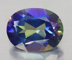Piedra preciosa de topacio místico natural hermosa y brillante de 1,56 ct - 3