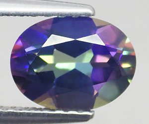 Wonderfully beautiful natural azotic blue topaz gemstone