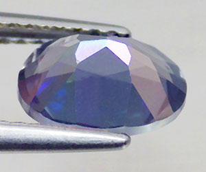Maravillosamente hermosa piedra preciosa de topacio azul azotico natural - 2