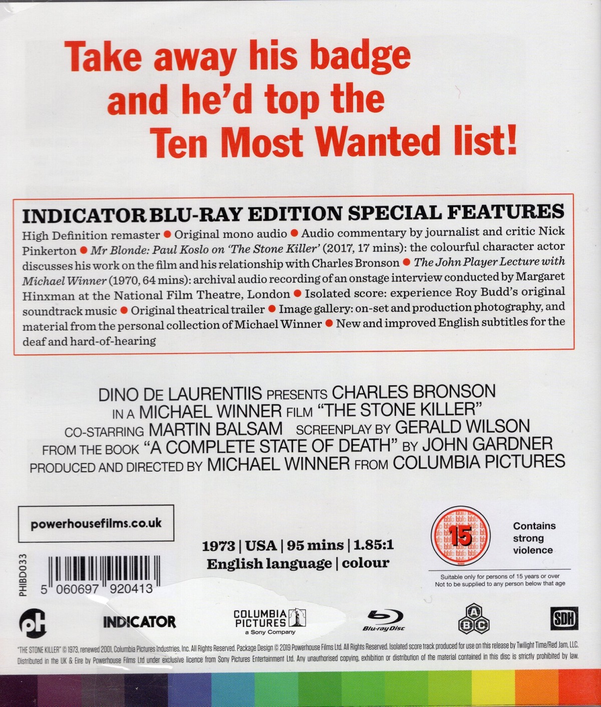 Stone Killer (ej svensk text) (Blu-ray) - 2