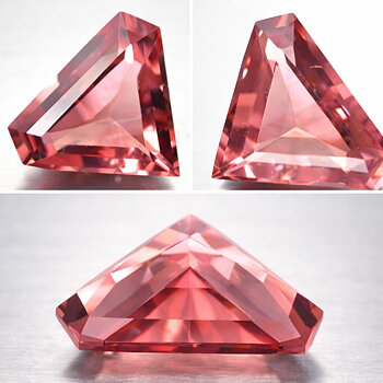 Piedra preciosa de turmalina rosa genuina certificada enorme de lujo de 6,41 quilates
