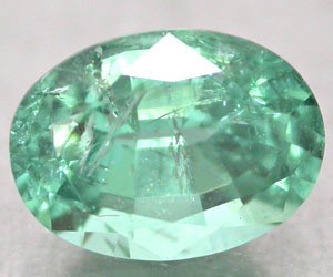 Piedra preciosa de turmalina elbita paraiba verde menta genuina de rareza de 0,58 ct - 3