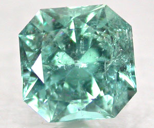 Piedra preciosa de turmalina elbita paraiba verde menta genuina de rareza de 0,54 ct - 3